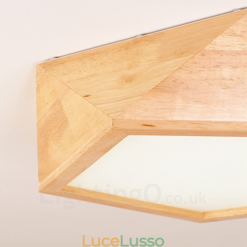 Plafoniere da soffitto moderne e contemporanee in stile nordico con paralume in acrilico