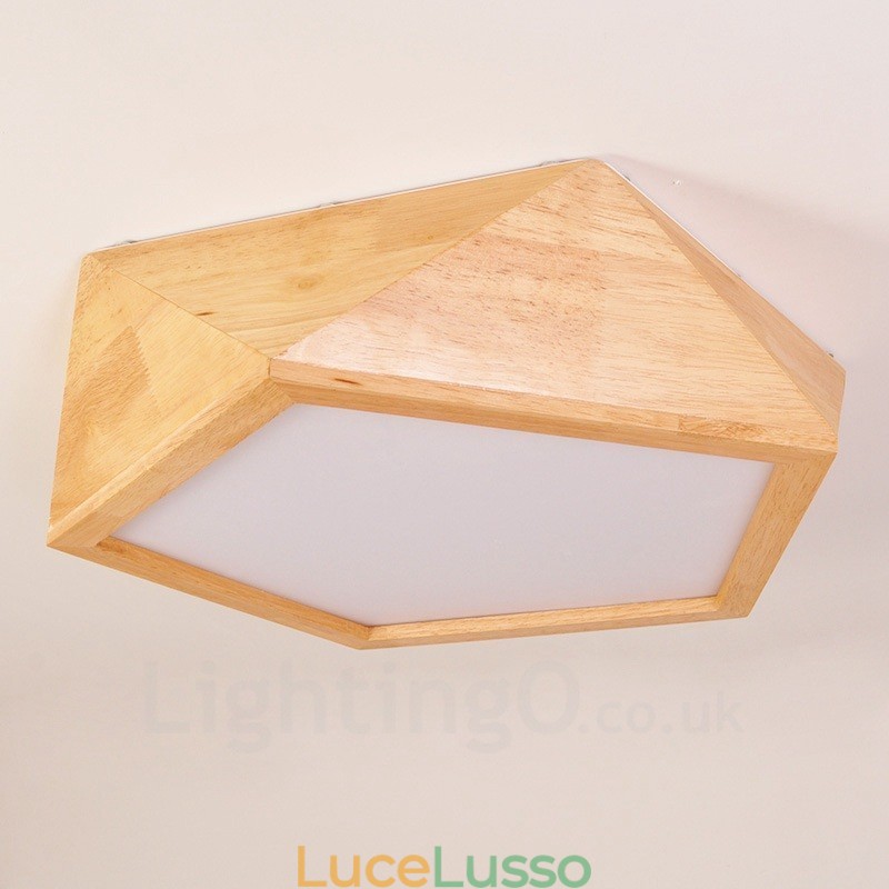 Plafoniere da soffitto moderne e contemporanee in stile nordico con paralume in acrilico