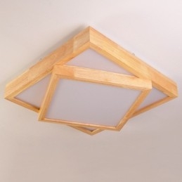 Plafoniere moderne e contemporanee da soffitto con paralume in acrilico
