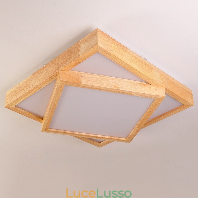 Plafoniere moderne e contemporanee da soffitto con paralume in acrilico