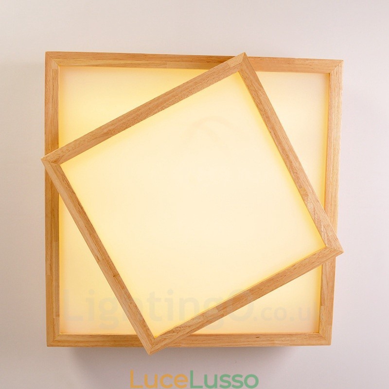Plafoniere moderne e contemporanee da soffitto con paralume in acrilico