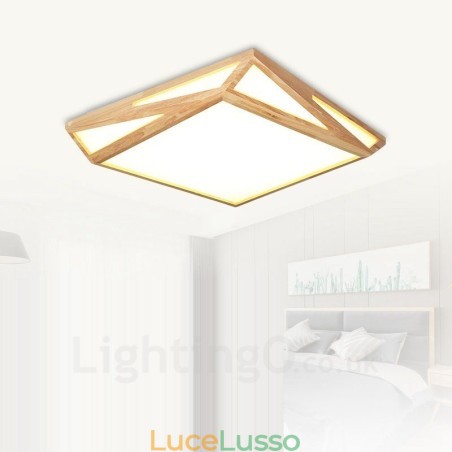 Plafoniere da soffitto moderne e contemporanee in stile nordico con paralume in acrilico Plafoniere da soffitto moderne e contemporanee in stile nordico con paralume in acrilico