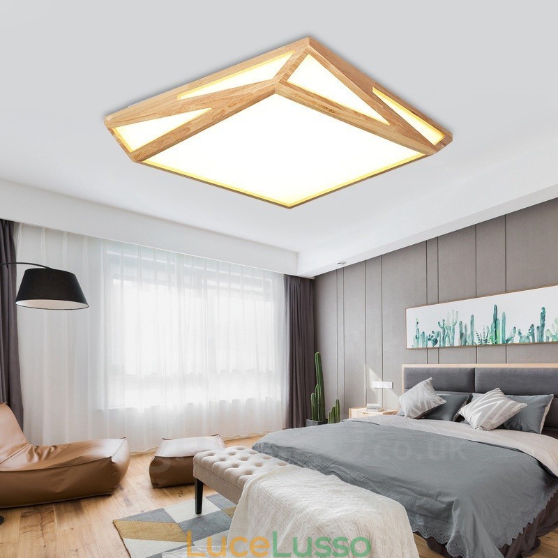 Plafoniere da soffitto moderne e contemporanee in stile nordico con paralume in acrilico