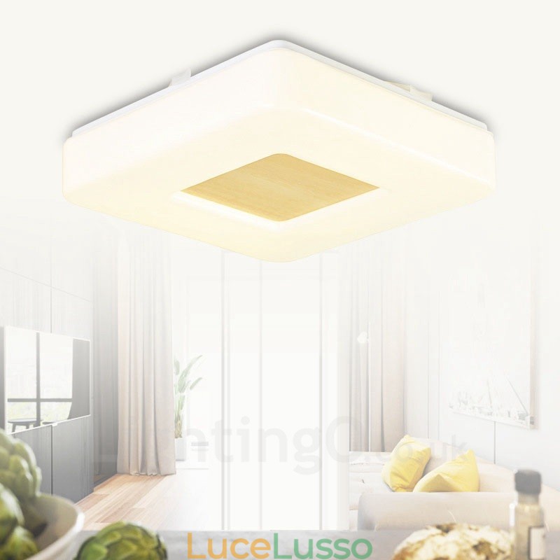 Plafoniere moderne e contemporanee da soffitto con paralume in acrilico