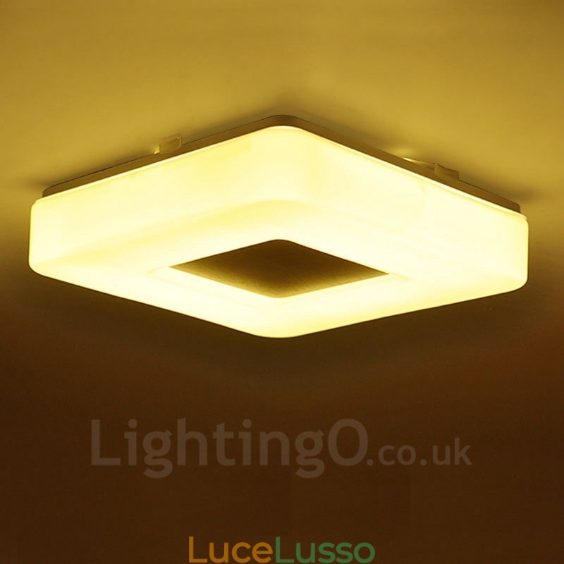 Plafoniere moderne e contemporanee da soffitto con paralume in acrilico
