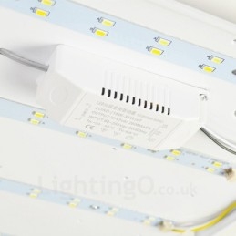 Plafoniere moderne e contemporanee da soffitto con paralume in acrilico