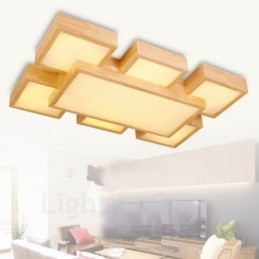 6 plafoniere da soffitto moderne in stile nordico contemporaneo con paralume in acrilico