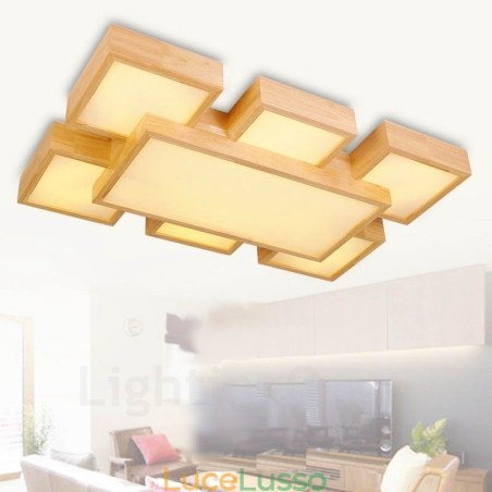 6 plafoniere da soffitto moderne in stile nordico contemporaneo con paralume in acrilico 6 plafoniere da soffitto moderne in stile nordico contemporaneo con paralume in acrilico