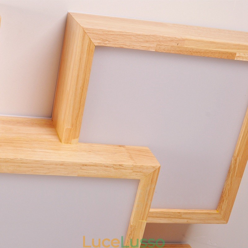6 plafoniere da soffitto moderne in stile nordico contemporaneo con paralume in acrilico