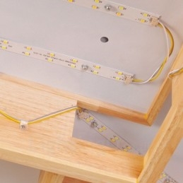 6 plafoniere da soffitto moderne in stile nordico contemporaneo con paralume in acrilico