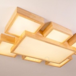 6 plafoniere da soffitto moderne in stile nordico contemporaneo con paralume in acrilico