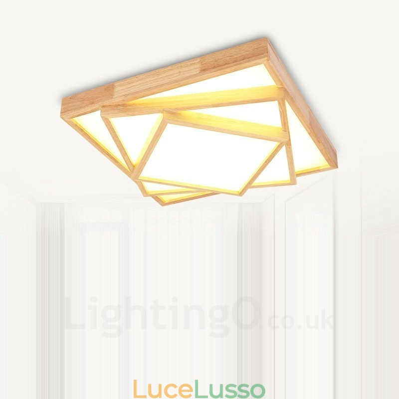 Plafoniere da soffitto moderne e contemporanee in stile nordico con paralume in acrilico