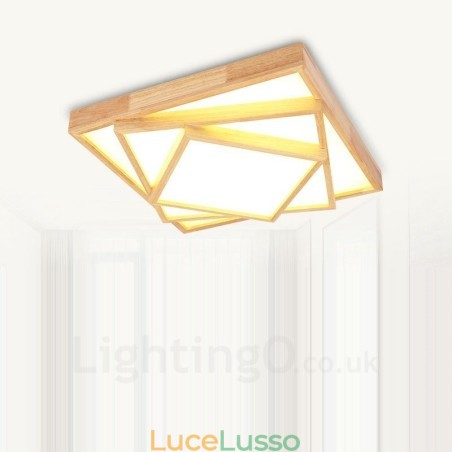 Plafoniere da soffitto moderne e contemporanee in stile nordico con paralume in acrilico Plafoniere da soffitto moderne e contemporanee in stile nordico con paralume in acrilico