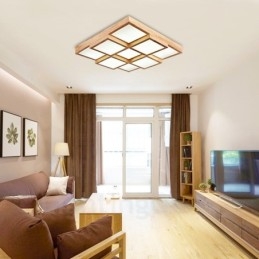 Plafoniere da soffitto moderne e contemporanee in stile nordico con paralume in acrilico