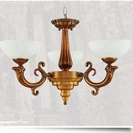 Lampadario in marmo in stile cinese Lampadario in rame pieno