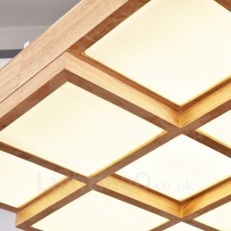 Plafoniere da soffitto moderne e contemporanee in stile nordico con paralume in acrilico