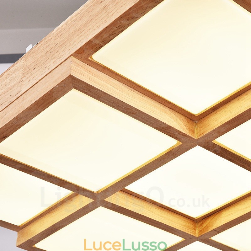 Plafoniere da soffitto moderne e contemporanee in stile nordico con paralume in acrilico
