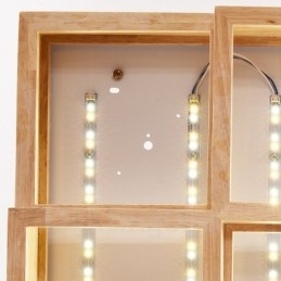 Plafoniere da soffitto moderne e contemporanee in stile nordico con paralume in acrilico