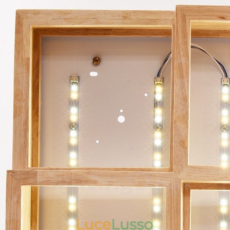 Plafoniere da soffitto moderne e contemporanee in stile nordico con paralume in acrilico