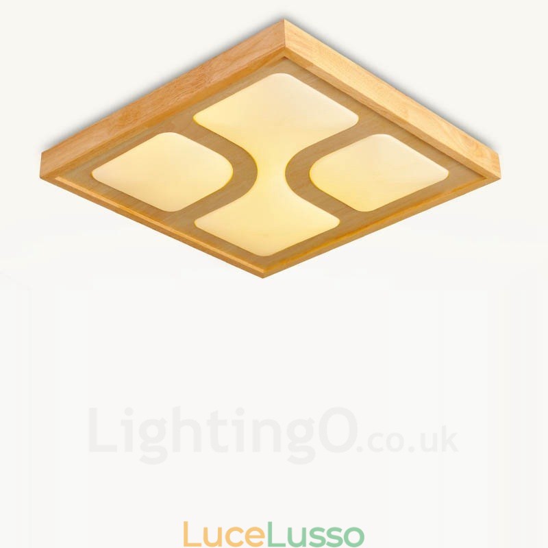 Plafoniere moderne e contemporanee da soffitto con paralume in acrilico