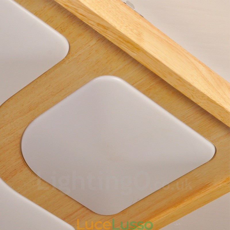 Plafoniere moderne e contemporanee da soffitto con paralume in acrilico