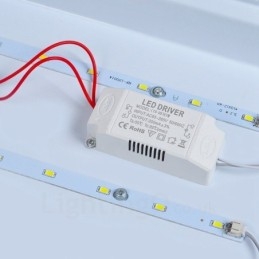 Plafoniere moderne e contemporanee da soffitto con paralume in acrilico