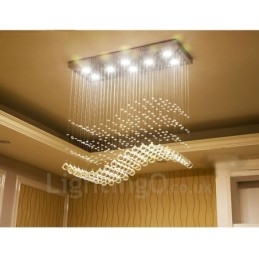 Lampadario moderno in cristallo per soffitto, lampadario per interni, lampade e apparecchi di illuminazione