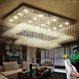 Lampadario moderno in cristallo per soffitto, lampadario per interni, lampade e apparecchi di illuminazione