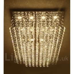 Lampadario moderno in cristallo per soffitto, lampadario per interni, lampade e apparecchi di illuminazione