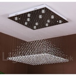 Lampadario moderno in cristallo per soffitto, lampadario per interni, lampade per illuminazione