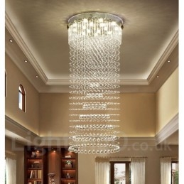 Lampadario moderno in cristallo per soffitto, lampadario per interni, lampade e apparecchi di illuminazione