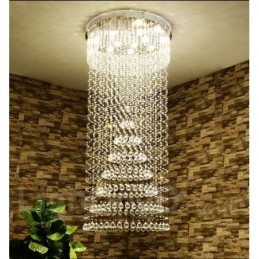 Lampadario moderno in cristallo per soffitto, lampadario per interni, lampade e apparecchi di illuminazione