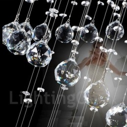 Lampadario moderno a sospensione in cristallo a 3 luci, lampadario per interni, lampade e apparecchi di illuminazione