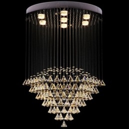 7 luci moderno cristallo soffitto lampadario lampadario interno illuminazione lampade infissi