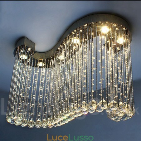 6 luci moderno cristallo soffitto lampadario lampadario illuminazione lampade da interno 6 luci moderno cristallo soffitto lampadario lampadario illuminazione lampade da interno