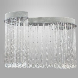 6 luci moderno cristallo soffitto lampadario lampadario illuminazione lampade da interno