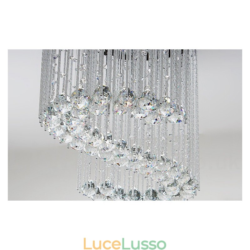 6 luci moderno cristallo soffitto lampadario lampadario illuminazione lampade da interno