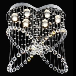 6 luci moderno cristallo soffitto lampadario lampadario illuminazione interna lampade infissi