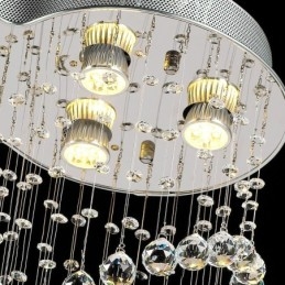 6 luci moderno cristallo soffitto lampadario lampadario illuminazione interna lampade infissi