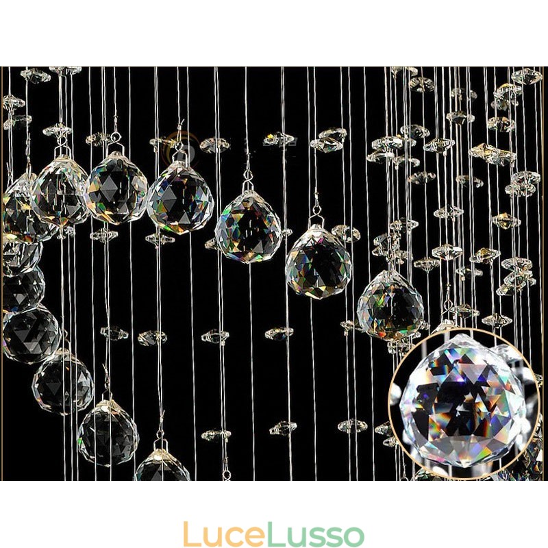 6 luci moderno cristallo soffitto lampadario lampadario illuminazione interna lampade infissi