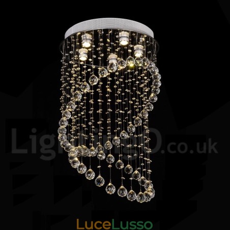 5 luci moderno cristallo soffitto lampadario lampadario illuminazione lampade da interno 5 luci moderno cristallo soffitto lampadario lampadario illuminazione lampade da interno