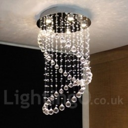 5 luci moderno cristallo soffitto lampadario lampadario illuminazione lampade da interno