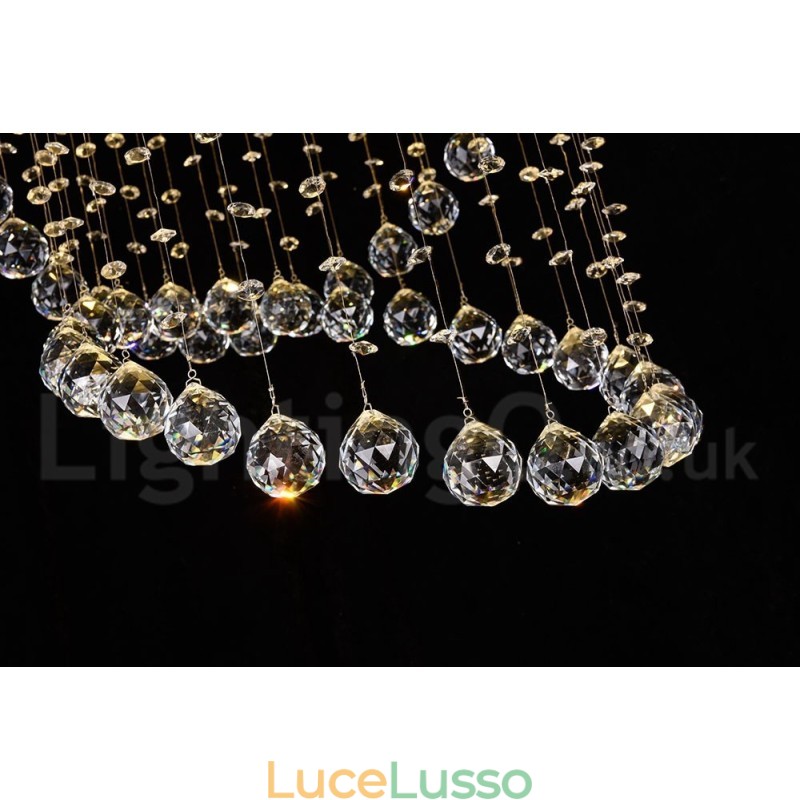 5 luci moderno cristallo soffitto lampadario lampadario illuminazione lampade da interno