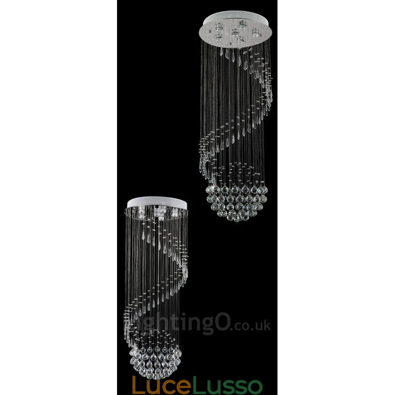6 luci moderno cristallo soffitto lampadario lampadario illuminazione interna lampade infissi