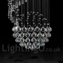 6 luci moderno cristallo soffitto lampadario lampadario illuminazione interna lampade infissi