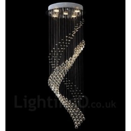 5 luci moderno cristallo soffitto lampadario lampadario illuminazione lampade da interno