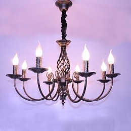 Retro Designers Stile Candela Altri Lampadari in Metallo