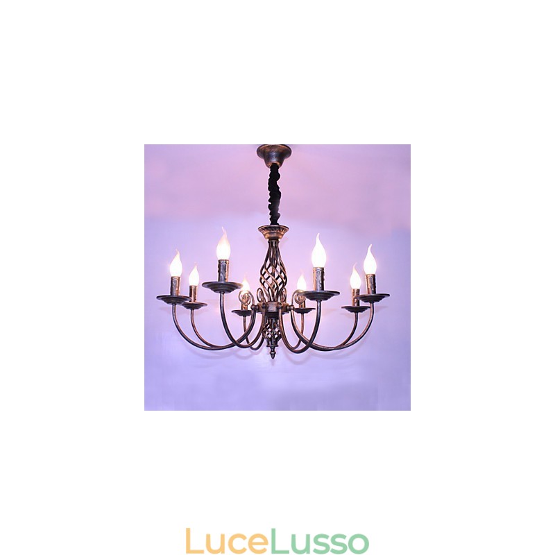 Retro Designers Stile Candela Altri Lampadari in Metallo