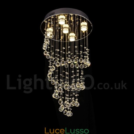 5 luci moderno cristallo soffitto lampadario lampadario illuminazione lampade da interno 5 luci moderno cristallo soffitto lampadario lampadario illuminazione lampade da interno