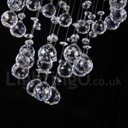 5 luci moderno cristallo soffitto lampadario lampadario illuminazione lampade da interno